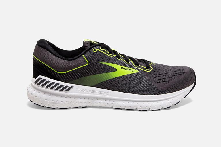 Brooks Transcend 7 Men's Road Running Shoes - Grey (42538-ILMO)